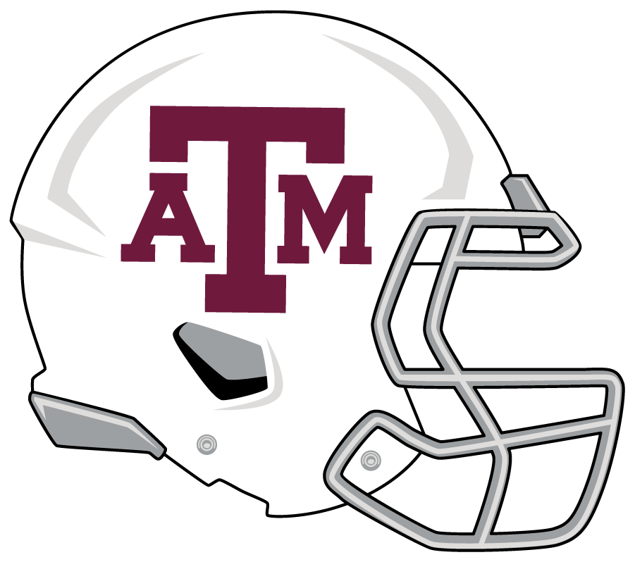 Texas A M Aggies 2012-2016 Helmet Logo iron on transfers for clothing